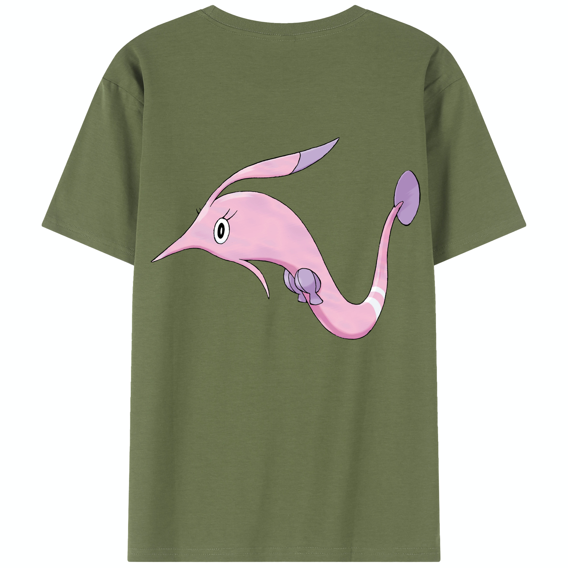（画像用） ポケットモンスター Pokémon 綿100％半袖Tシャツ（背面プリント）